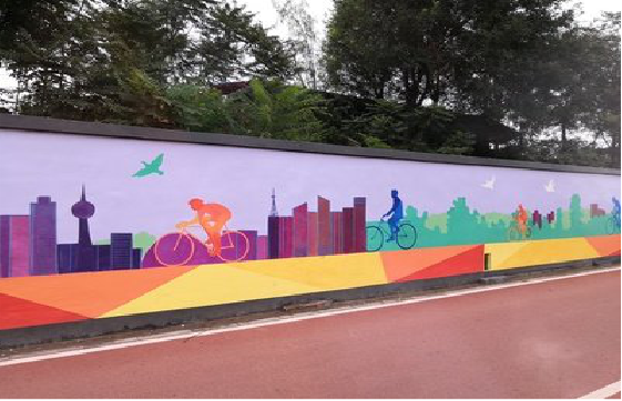 淮滨墙体彩绘-围墙