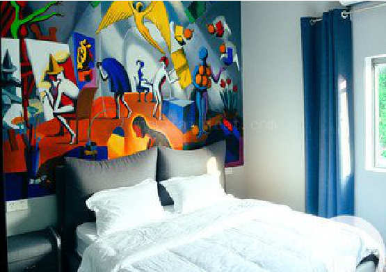 淮滨对于酒店的墙体彩绘而言更注重哪些方面？