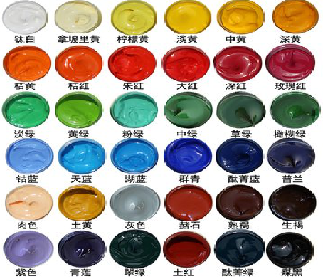 淮滨墙绘颜色的选择有讲究。