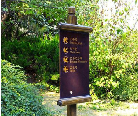 淮滨标识牌与环境之间有什么关系？